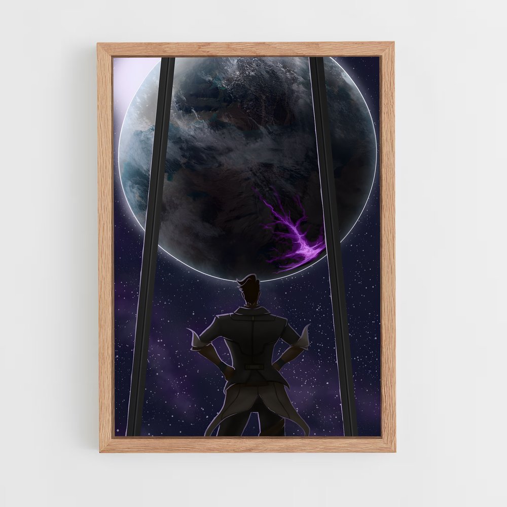 Poster Lumière Pourpre – affiche Borderlands (vue 4)
